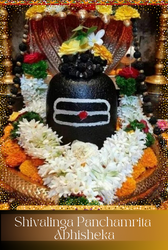 Online Shivalinga Panchamrita Abhisheka