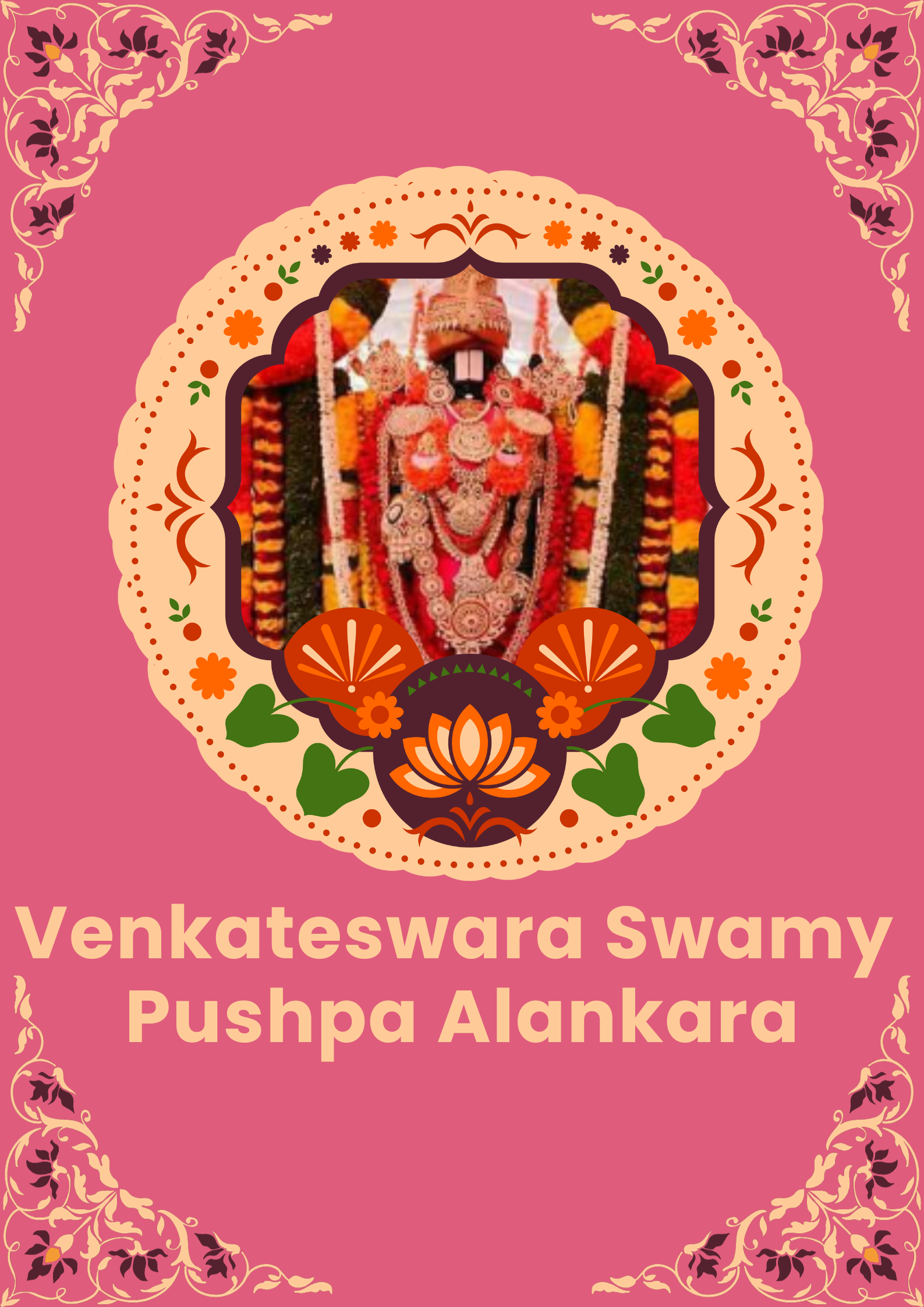 Venkateswara Pushpa Alankara Seva